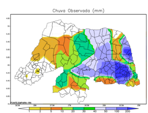 RN sofre bastante com chuvas ontem e hoje e região do Potengi também foi afetada; veja vídeo