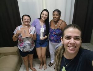 Blog do Silvério Alves acompanha visitações de missionários com a imagem de São Paulo