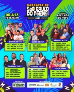 SPP anuncia a programação do carnaval