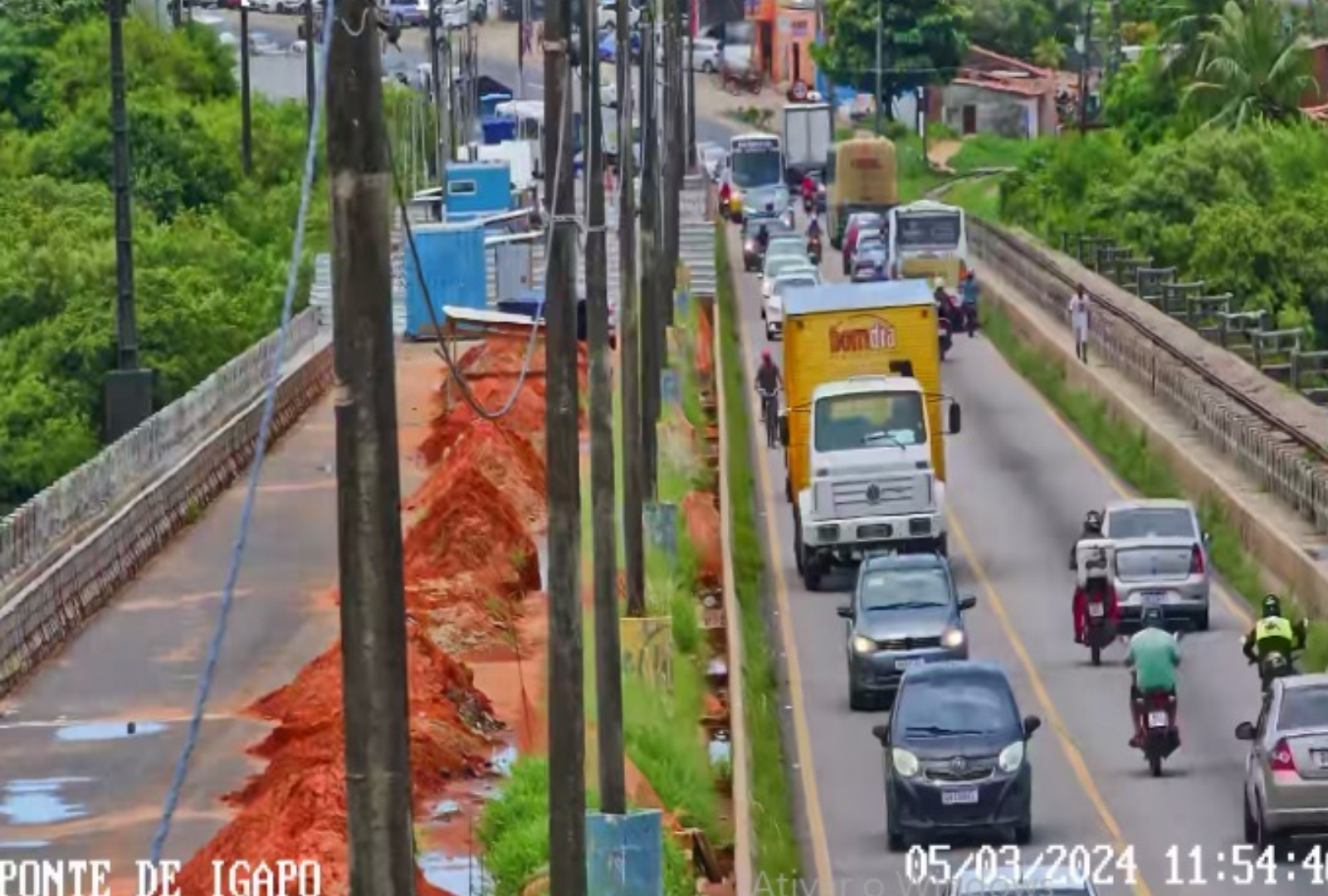 Prefeitura de Natal aciona Justiça para desobstruir Ponte de Igapó e restabelecer tráfego