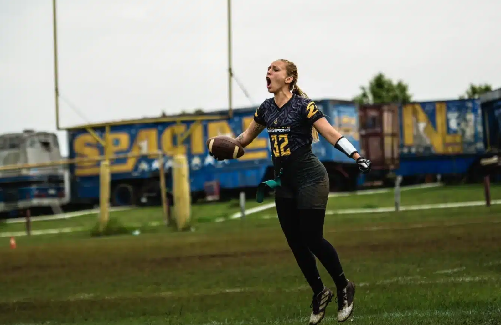 Natalense Fernanda Justino é convocada para Seleção Brasileira de Flag Football