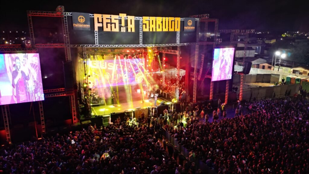 Festa do Sabugo 2024: música e tradição no Parque Aristófanes Fernandes