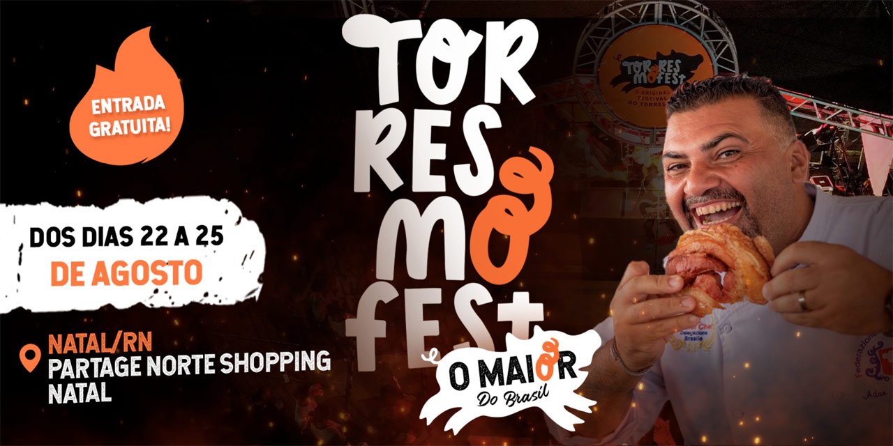 Torresmofest chega a Natal com gastronomia, música e diversão para toda a família