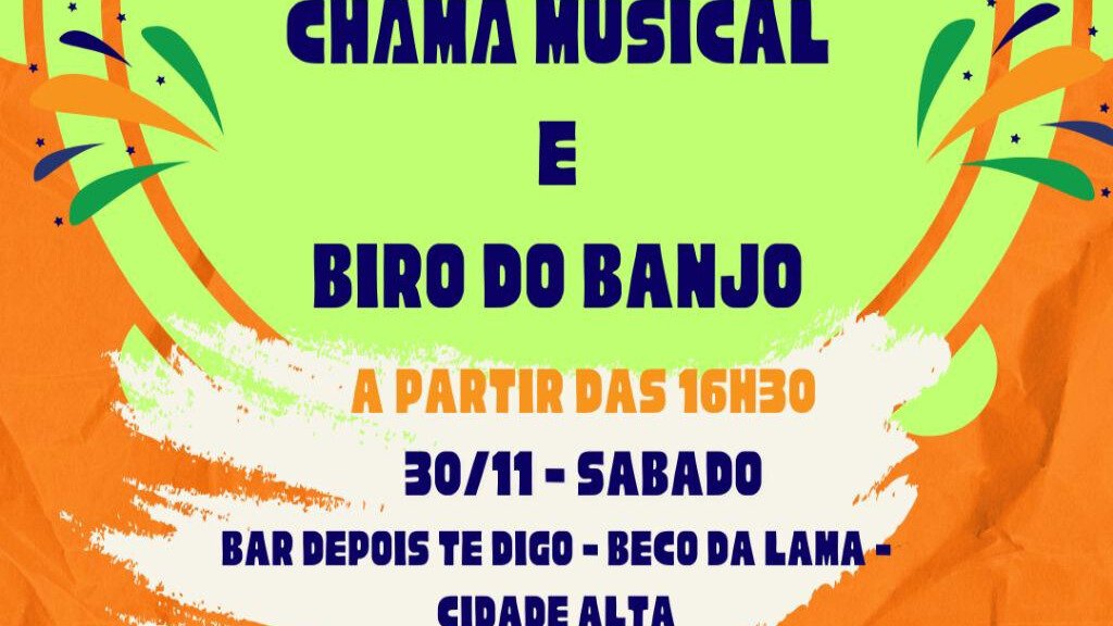 12ª edição do “Samba no Beco” acontece neste sábado (30)