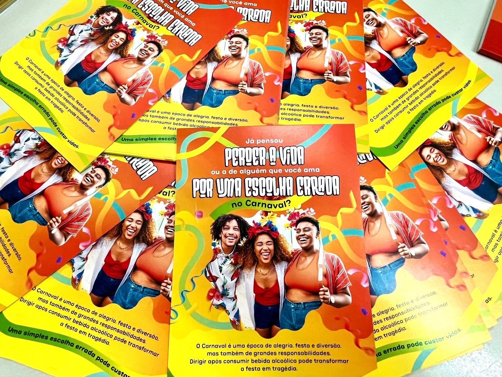 Detran intensifica ações educativas com foco em um Carnaval seguro no trânsito