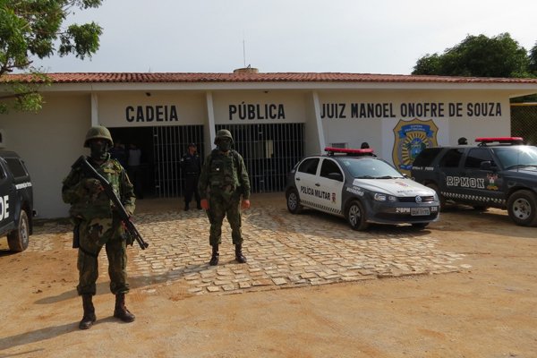 Agentes penais impedem fuga de 7 presos na Cadeia Pública de Mossoró