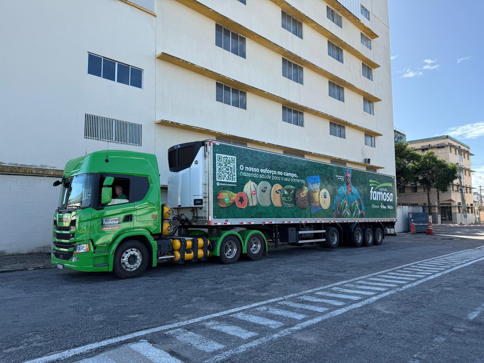 Caminhão movido a GNV é testado no RN e será apresentado nesta quinta-feira (29)