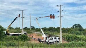 Pipas na rede elétrica deixam quase 28 mil imóveis sem energia no RN em 2025