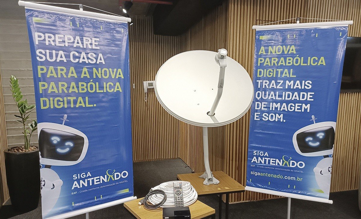 Parabólica tradicional vai sair do ar e prazo para pedir nova antena digital grátis acaba dia 30 de junho