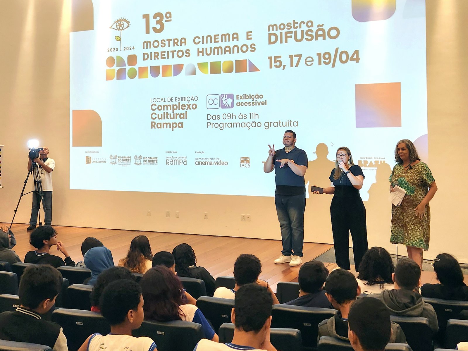 Complexo Cultural Rampa recebe 14ª Mostra de Cinema e Direitos Humanos em junho
