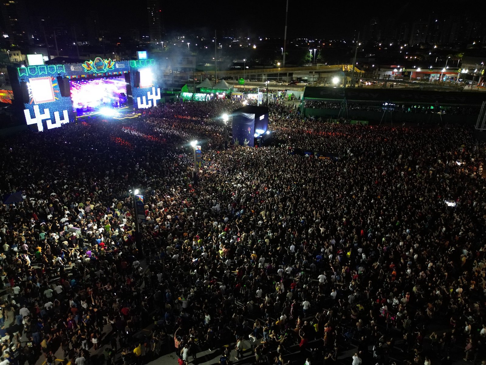 São João de Natal reúne mais de 70 mil pessoas no primeiro dia de shows no polo Arena das Dunas