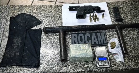 Suspeito reage a abordagem policial, e morre em confronto com a Polícia Militar