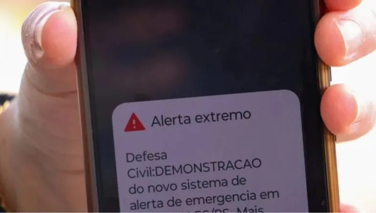 RN lança sistema de alerta por celular para desastres climáticos a partir do dia 18