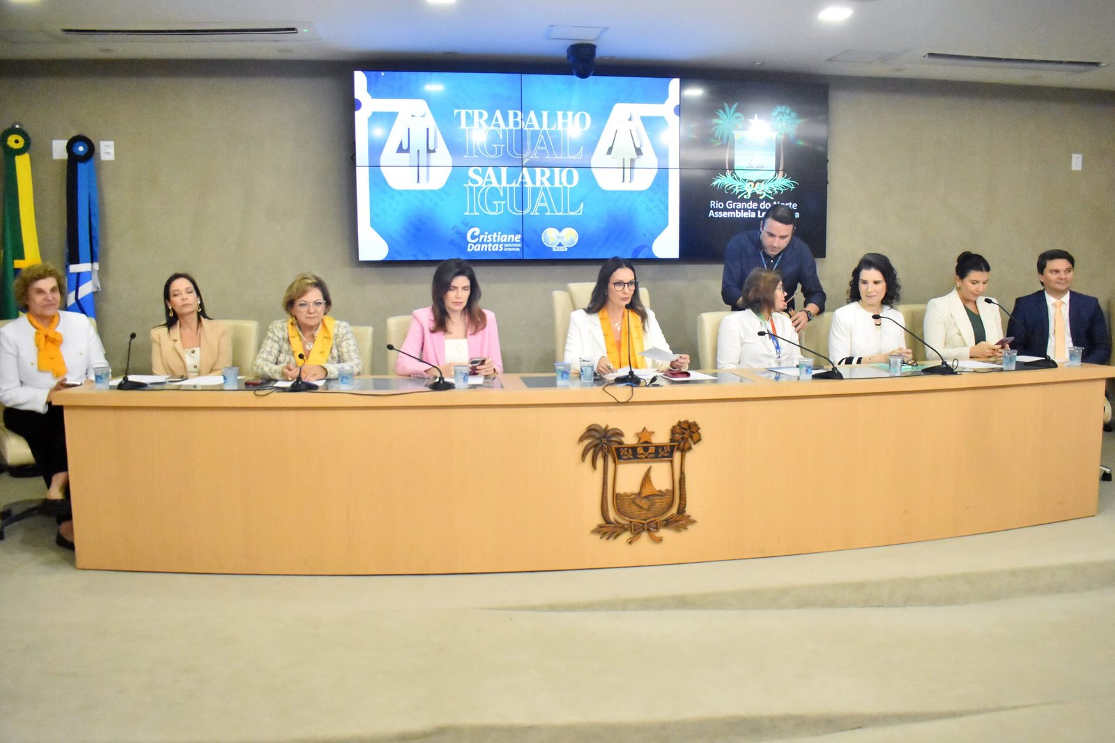 Trabalho igual com salário igual é tema de debate público na ALRN