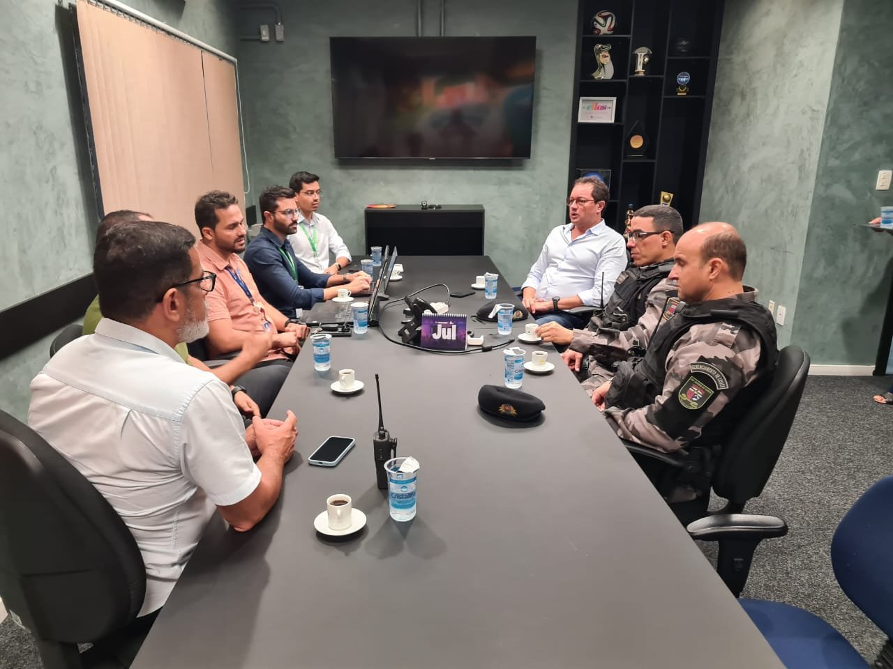 MPRN acompanha implementação da biometria facial na Arena das Dunas