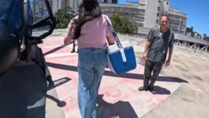 Órgão para transplante é transportado por helicóptero entre hospital e aeroporto no RN