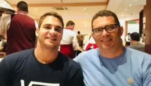 Pai de acusado de agressão manifesta apoio em Dia dos Pais