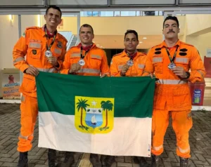 Bombeiros do RN alcançam vice-campeonato em principal competição de resgate em altura da América Latina