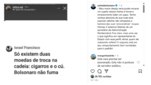 Carlos Bolsonaro rebate secretário do RN após postagem polêmica sobre ex-presidente