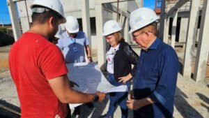 Zenaide Maia visita obras em São Gonçalo do Amarante e reforça compromisso com o município