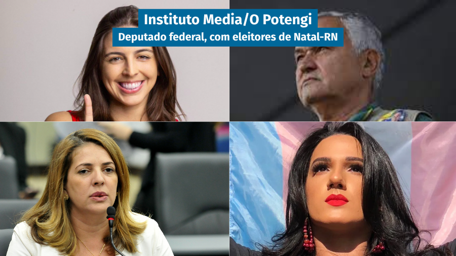 Natália, Girão, Nina e Thabatta lideram para deputado federal; outros 21 nomes foram citados