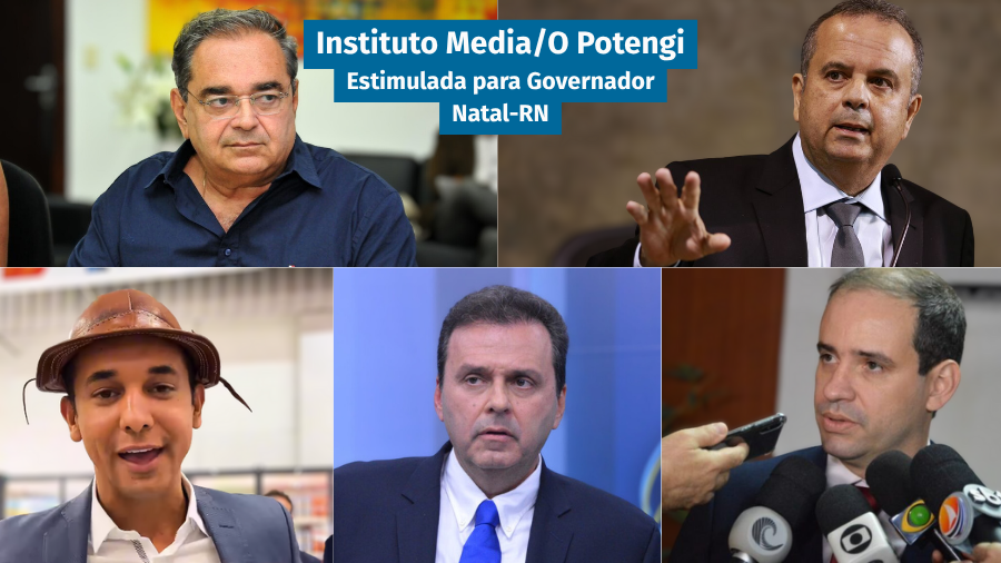 Em Natal, Álvaro Dias lidera intenções de voto para governador, com Rogério Marinho em 2º lugar
