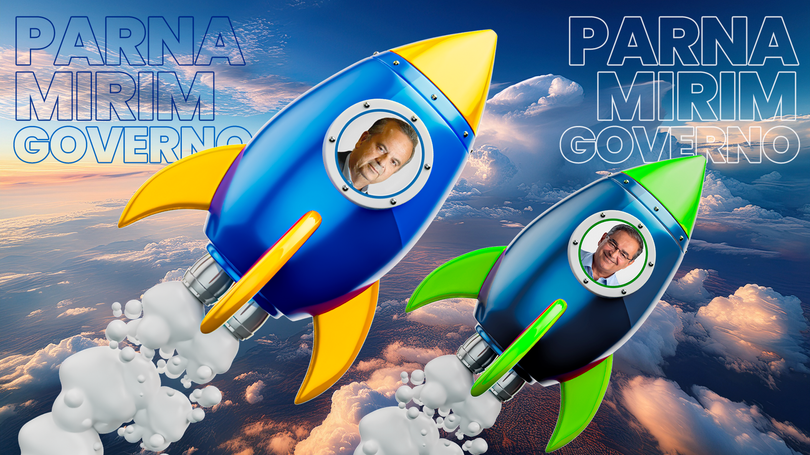 Rogério Marinho e Álvaro Dias lideram cenários para o Governo do RN em Parnamirim