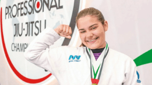 Título Potiguar: Com 17 anos, Kamylle, conquista ouro mundial no jiu-jitsu em Abu Dhabi