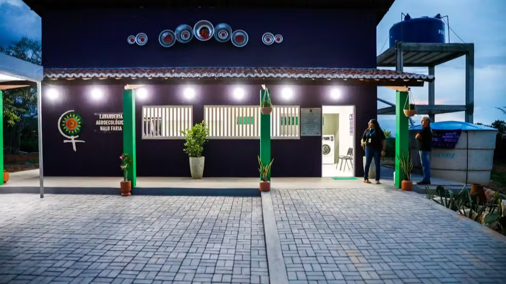 RN inaugura primeira lavanderia coletiva agroecológica da América Latina em comunidade rural de Mossoró