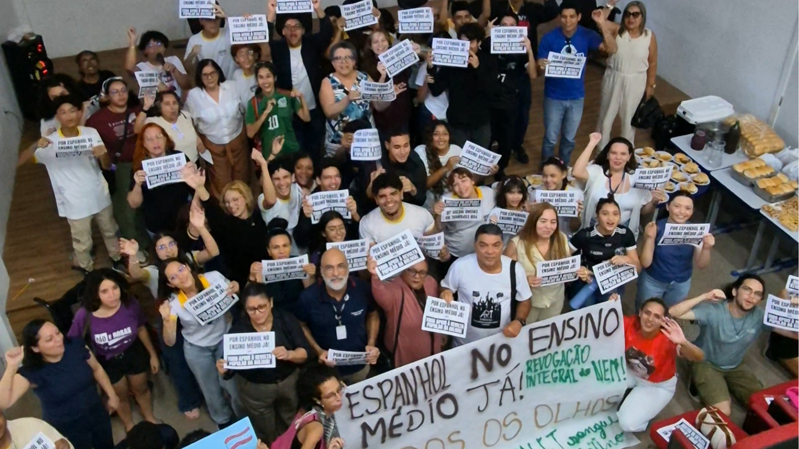 Movimento #FicaEspanhol marca o mês de junho com mobilização pela aprovação da lei que garante o ensino da língua espanhola no RN