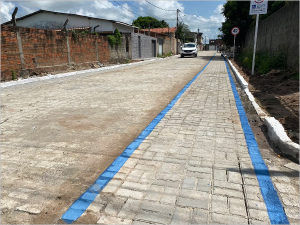 Inauguração da pavimentação de duas ruas no Novo Santo Antônio acontece nesta terça-feira (20)